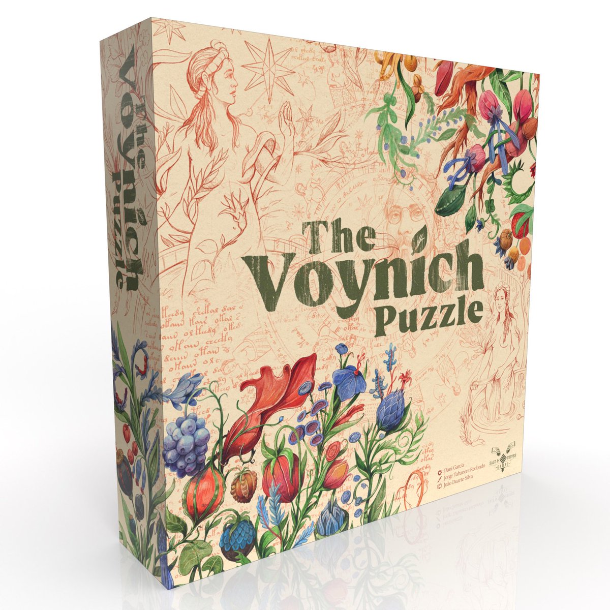Salt&PepperGames (@saltpeppergames) on Twitter photo 🚨Muy contentos de anunciar nuestro primer euro de caja grande, sobre el manuscrito más misterioso del mundo: EL PUZLE VOYNICH
Diseñado por <a href="/Woodys_3d/">Dani Garcia</a> y arte de <a href="/gatotonto/">Jorge Tabanera Redondo</a>
Dadle amor a la portada con un 👍🏽 boardgamegeek.com/image/8739904/… 🚨Muy contentos de anunciar nuestro primer euro de caja grande, sobre el manuscrito más misterioso del mundo: EL PUZLE VOYNICH
Diseñado por <a href="/Woodys_3d/">Dani Garcia</a> y arte de <a href="/gatotonto/">Jorge Tabanera Redondo</a>
Dadle amor a la portada con un 👍🏽 boardgamegeek.com/image/8739904/…