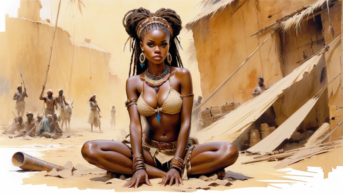 GANsArtwork's tweet photo. 🌟 Discover our stunning Amazon collection! 🏹👑 Each illustration captures their beauty, power, &amp; diversity. 🎨✨ #AmazonArt #DigitalArt #WarriorWomen #ArtLovers 💥

Modèle : mistral-large-latest 🌟 https://t.co/dx6orKZjmN