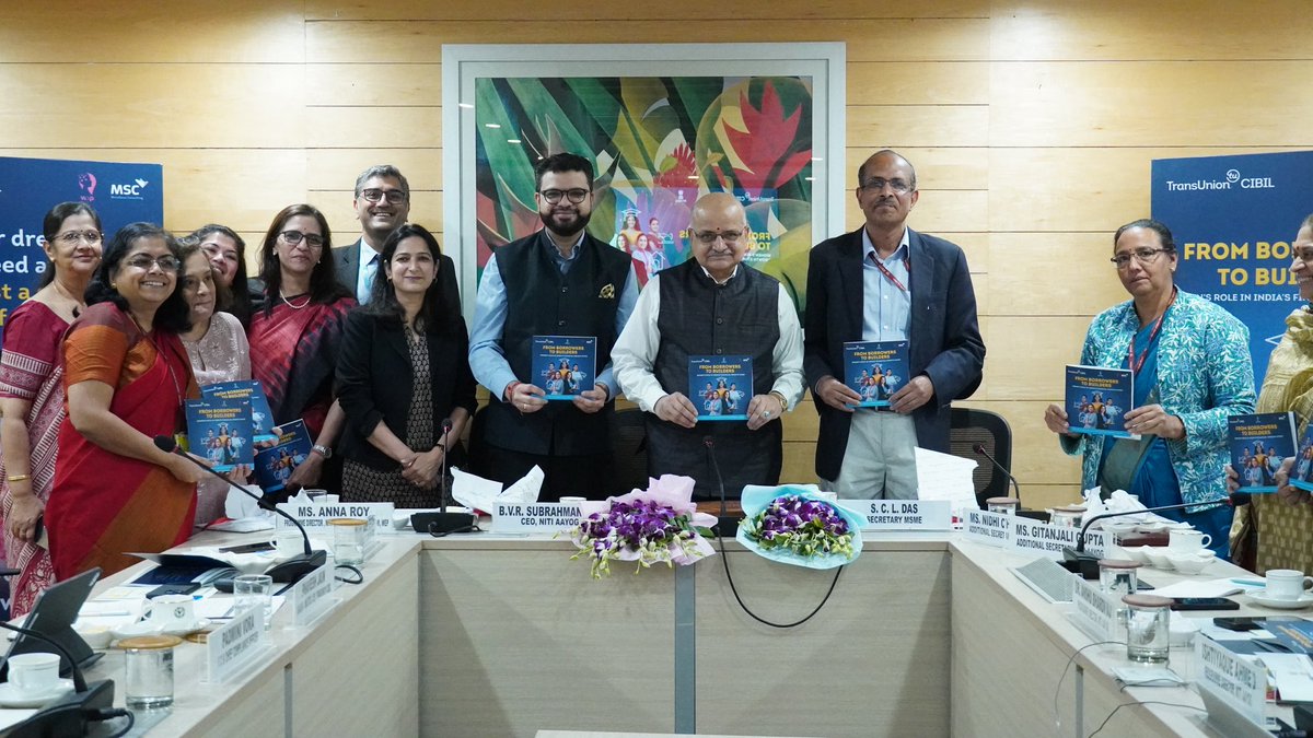 Women Entrepreneurship Platform (@wep_community) on Twitter photo Women are shaping India’s growth story! Stay tuned as we unveil key insights from the report, “From Borrowers to Builders: Women’s Role in India’s Financial Growth Story”, by <a href="/NITIAayog/">NITI Aayog</a>, prepared under the aegis of WEP in collaboration with @CIBIL_Official and <a href="/MicroSave/">MSC (MicroSave Consulting)</a>.
#WEP Women are shaping India’s growth story! Stay tuned as we unveil key insights from the report, “From Borrowers to Builders: Women’s Role in India’s Financial Growth Story”, by <a href="/NITIAayog/">NITI Aayog</a>, prepared under the aegis of WEP in collaboration with @CIBIL_Official and <a href="/MicroSave/">MSC (MicroSave Consulting)</a>.
#WEP