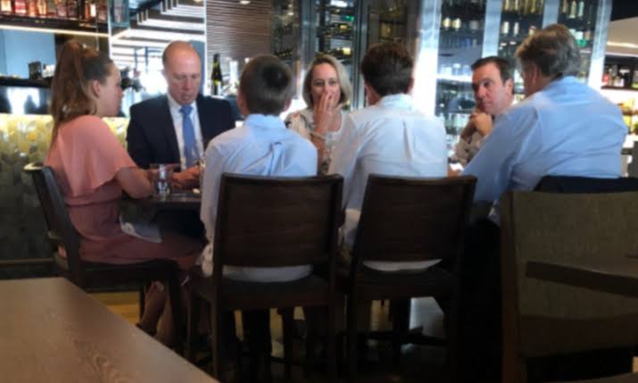 duttonsacoward's tweet image. remember Peter Dutton lost the Liberal party Leadership spill he instigated to Scott Morrison by 5 votes. Humiliated twice

Dutton flew his family to Canberra thinking he would be PM

This photo is as close as Dutton will ever get to becoming Prime Minister

#auspol 
#Libspill