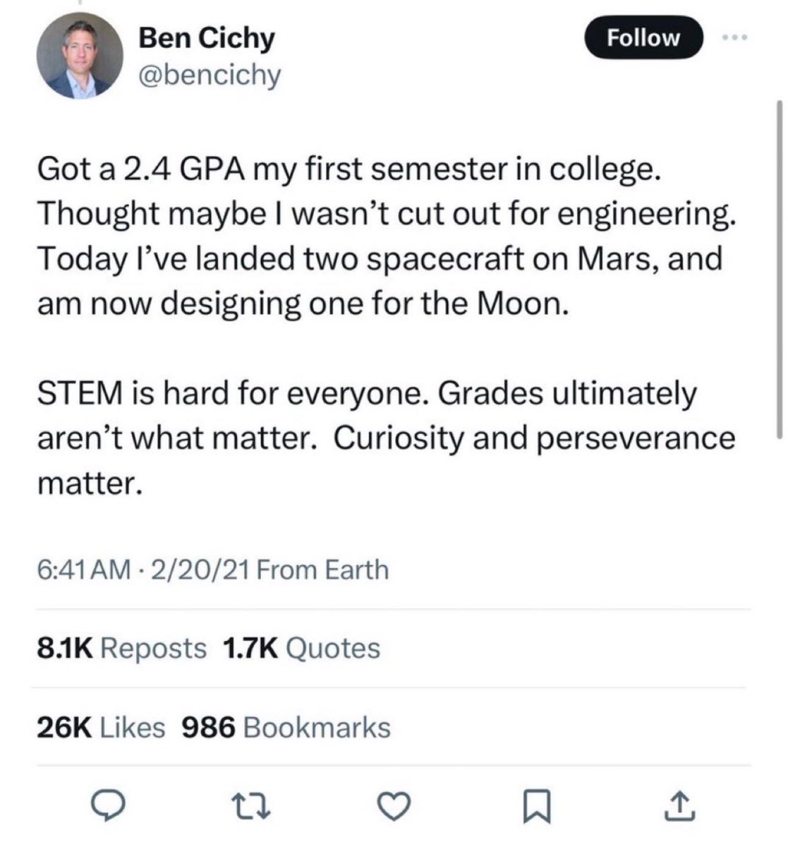I can’t stop thinking about this Tweet