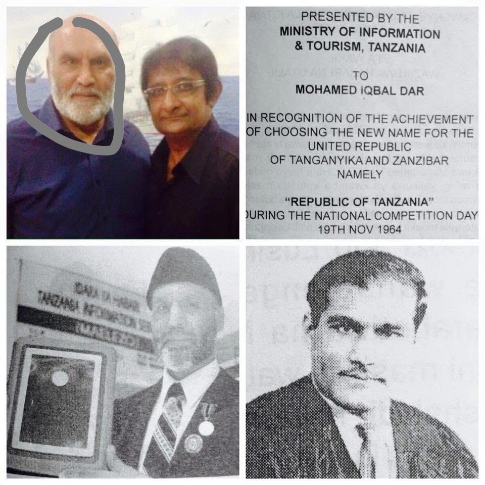 Ndivyo tulivyo

Nchi yetu inaitwa Tanzania kwa sababu ya Mohamed Iqbal Dar. Yeye ndiye aliyetunga jina hilo. Ameaga dunia usiku wa kuamkia leo akiwa UK. Mfumo wetu wa elimu unatufanya tuwajue Livingstone, Speke, Karl Peters nk. Lakini si chochote kuhusu watu wa aina hii.