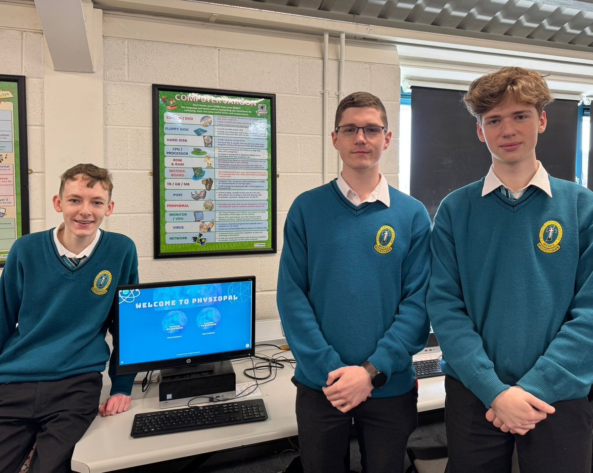 Congratulations to Culann Dowling 3rd year, Rory O’Flaherty &amp; Andrei Turcan 5th year on getting through to the final of BD STEMSTARS. Culann is entering the Software category and Rory &amp; Andrei are entering the Product category. Well done all 🎉👏🏼 <a href="/BDandCo/">BD</a> #BDSTEMStars