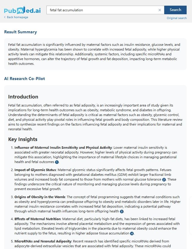 AIpubmed's tweet image. 🔬Insights into Excess weight gain in first trimester associated with fetal fat accumulation🔬
Get related literature list: pubmed.ai

#FetalAdiposity #MaternalHealth #PrenatalDevelopment #ObesityPrevention #PerinatalResearch #pubmed #healthcare
