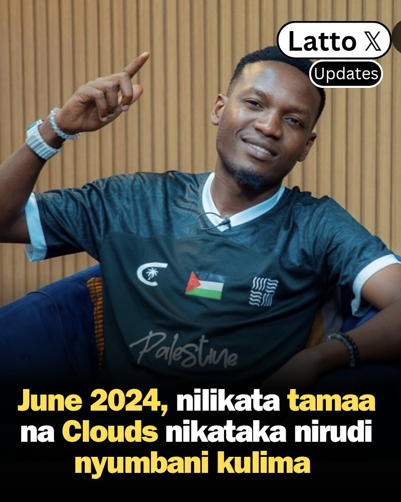Mtangazaji kutoka Clouds Media Group

Farahan Mshamu Kihamu,

Ame-share Story, yake ya maisha yake ambapo amesema,

Miezi 9 iliyopita(June 2024) alishaandaa Email ya kuwashuru Clouds na Kutaka kurudi Morogoro Kulima.

Ilikuaje akabakia?

Soma mwenyewe

Screenshot kwa Comments 👇