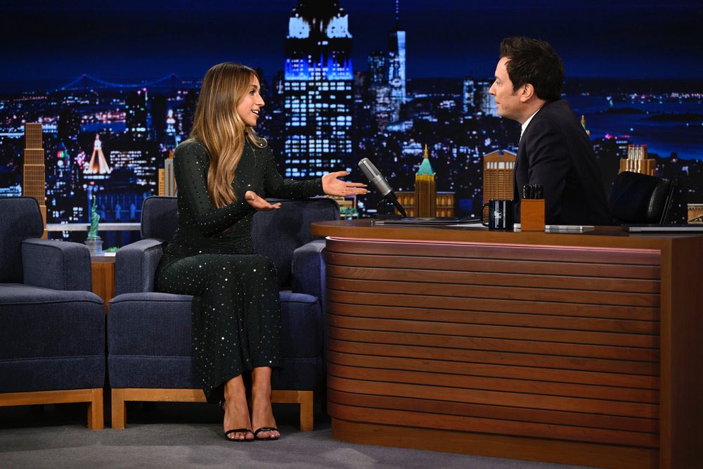 ⌕ The Tonight Show! › Interviews
𖥻 Jimmy Fallon 𝗐𝗈𝗋𝖽𝗌ꜜ: #TheTonightShowRP
Interviews › Tate McRae › 𝘌𝘹𝘤𝘭𝘶𝘴𝘪𝘷𝘦!

Tate McRae (<a href="/saintemptt/">OFF</a>) appearing on The Tonight Show this past February 28th, and we’re sharing some photos with you.