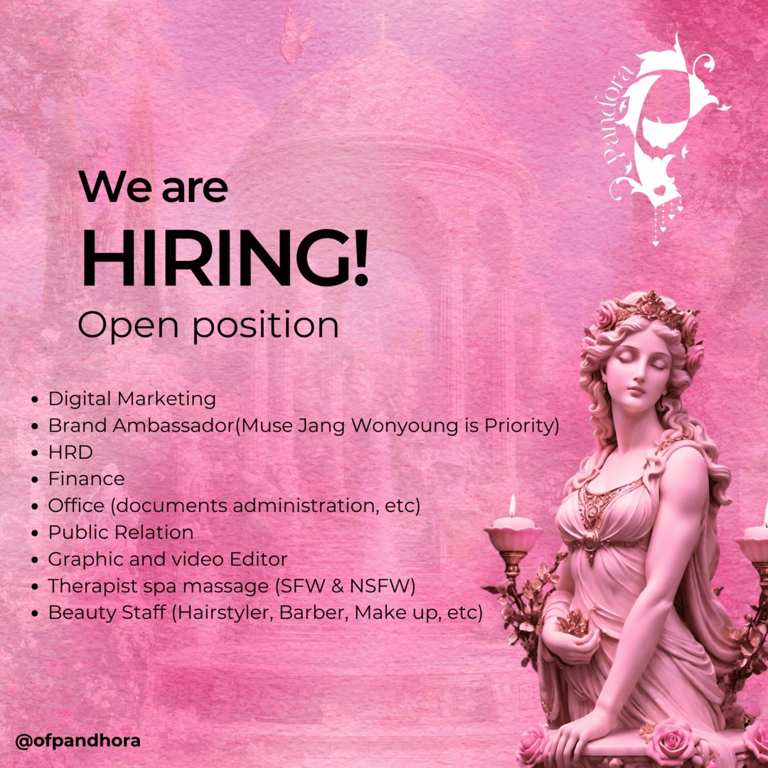 TamagoPost's tweet image. 💛 membawa brosur bagi tuan dan nona yang membutuhkan pekerjaan dengan basic project setting di sebuah salon. Silahkan jatuhkan nama jobdesk apa yang diingkan oleh tuan dan nona