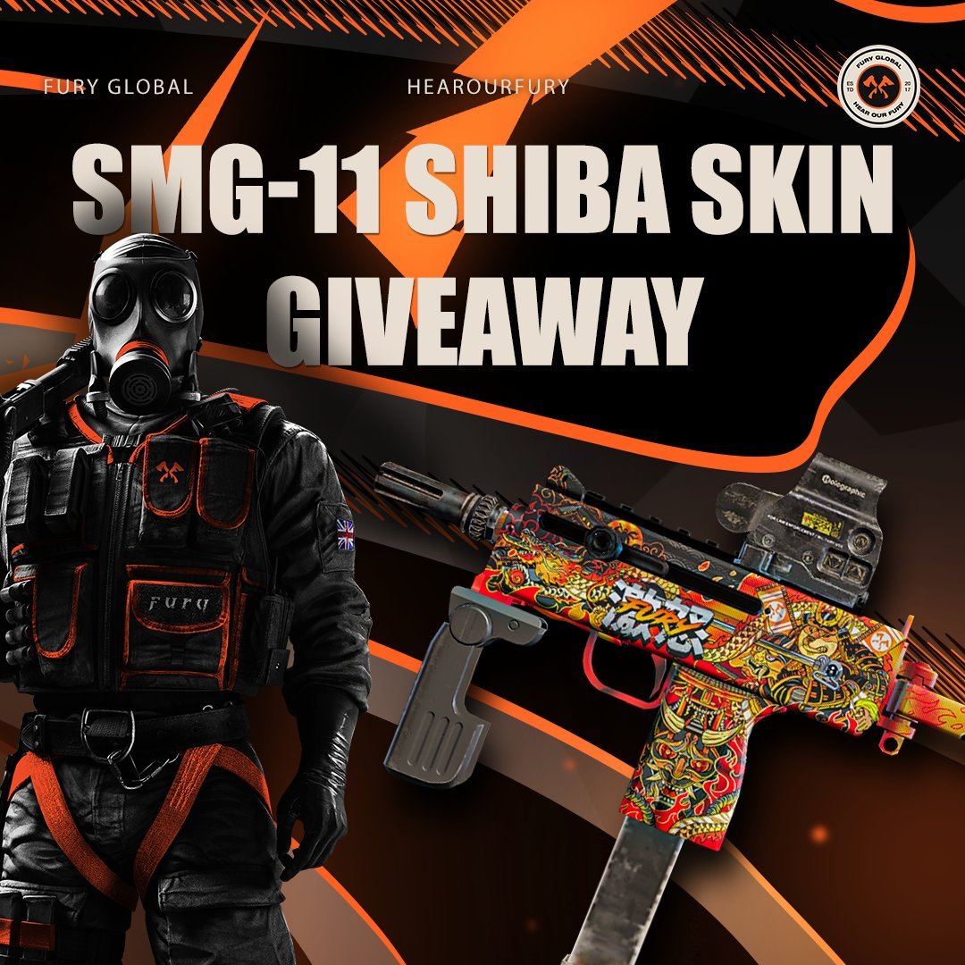 Style never takes an L 😏

We’re giving away 3x SMG-11 Shiba Skins so you can flex in every round! 😎

💛 Follow us
♻️ Spread the word
🔥 Tag the teammate who turns every 1v3 into a highlight

#giveaway #Rainbowsix #FuryR6 #HearOurFURY🔥