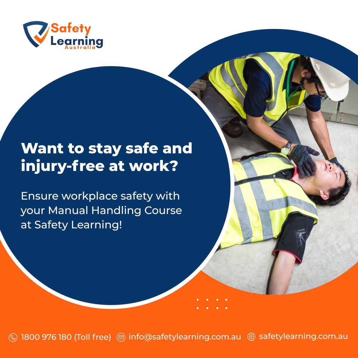 alishaalira's tweet image. Ready to level up your workplace safety? 

Our Manual Handling Course at Safety Learning will teach you the proper techniques to lift and move heavy objects safely.

safetylearning.com.au

Phone: 1800 976 180 (Toll free)

#SafetyLearning #ManualHandling #WorkplaceSafety #CPR