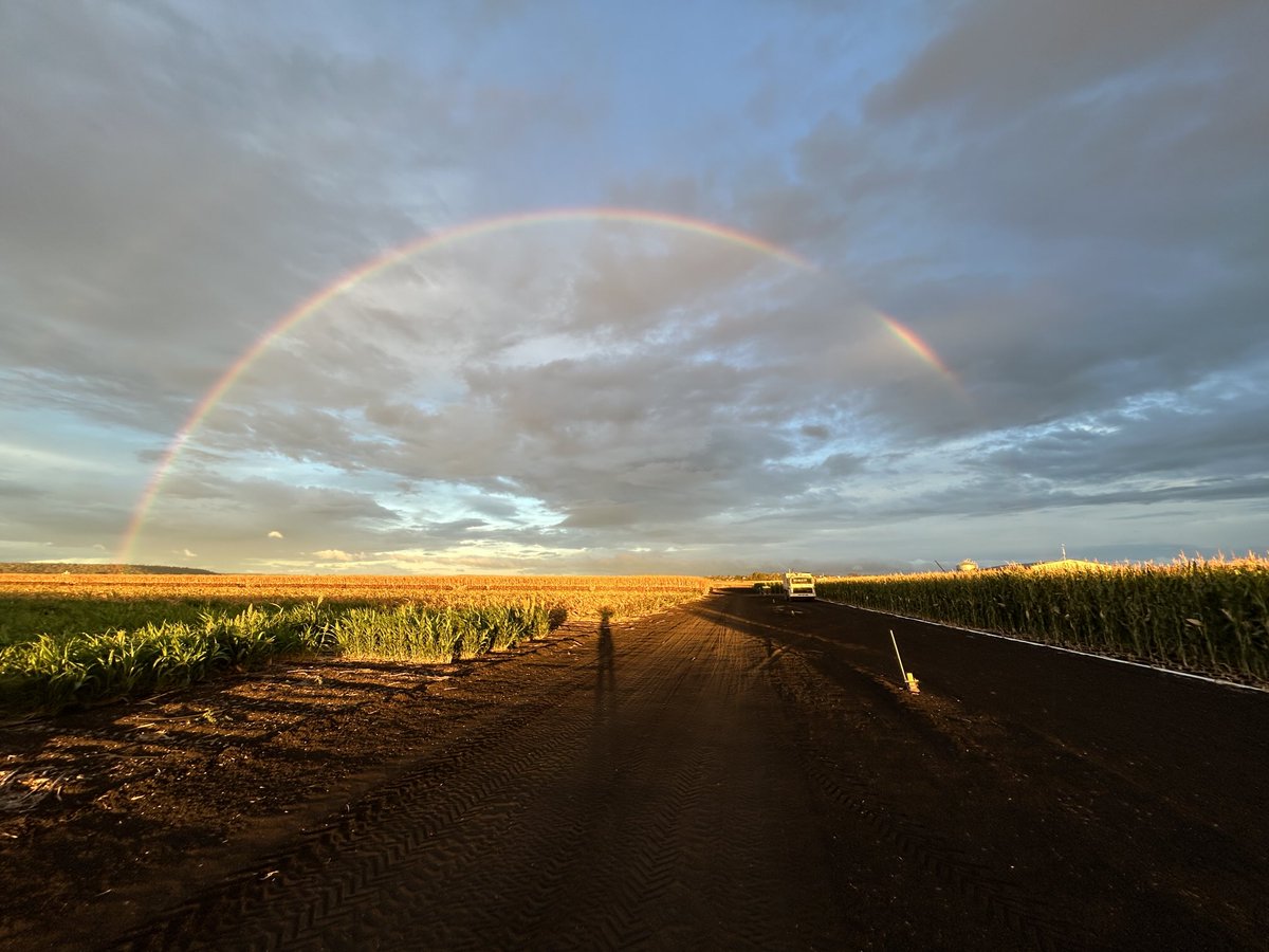 Foundation Farm before the storm 😜