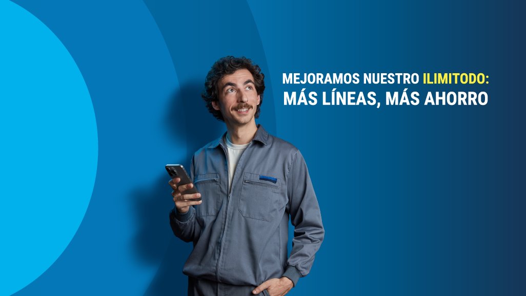 DIGI España (@digimobil_es) on Twitter photo Hemos mejorado nuestra tarifa de móvil IlimiTODO: con llamadas ilimitadas y gigas ilimitados 📱 Ahora, cuantas más líneas tengas contratadas, mejor será el precio de cada una de ellas. 
Tienes toda la info en nuestro blog  👉blog.digimobil.es/mejoramos-nues…
#DIGI  #Movil #IlimiTODO #5G Hemos mejorado nuestra tarifa de móvil IlimiTODO: con llamadas ilimitadas y gigas ilimitados 📱 Ahora, cuantas más líneas tengas contratadas, mejor será el precio de cada una de ellas. 
Tienes toda la info en nuestro blog  👉blog.digimobil.es/mejoramos-nues…
#DIGI  #Movil #IlimiTODO #5G