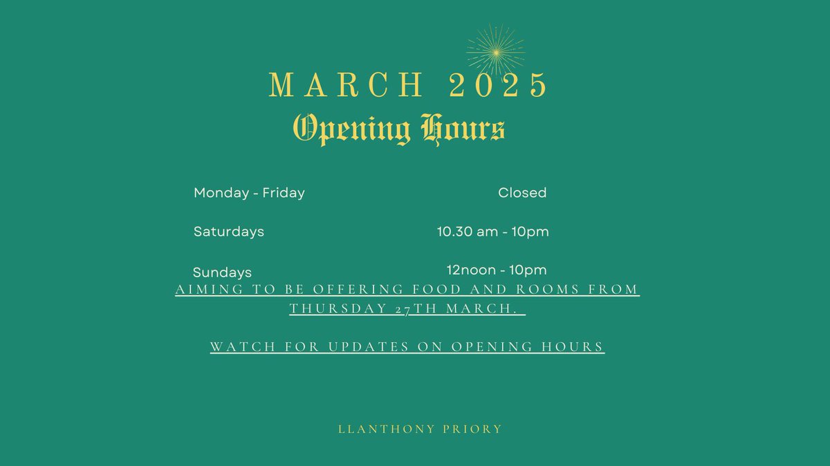 Llanthony Priory tweet media