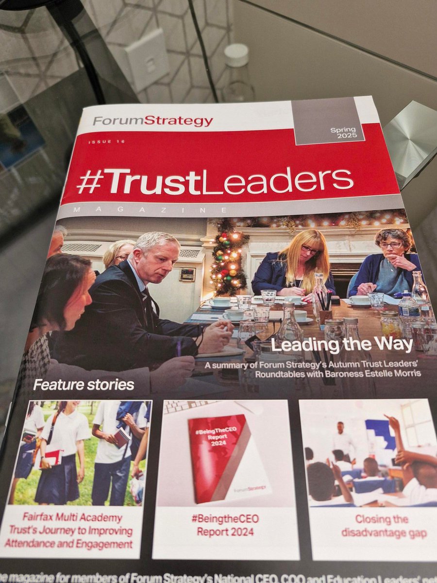 Martyn_Jobling's tweet image. Who'd have thought I would be a cover boy at my age! Well the corner of my head anyway 😂On a serious note there is a great article in this from some Trust called
@Fairfax_MAT
well worth a read I think!