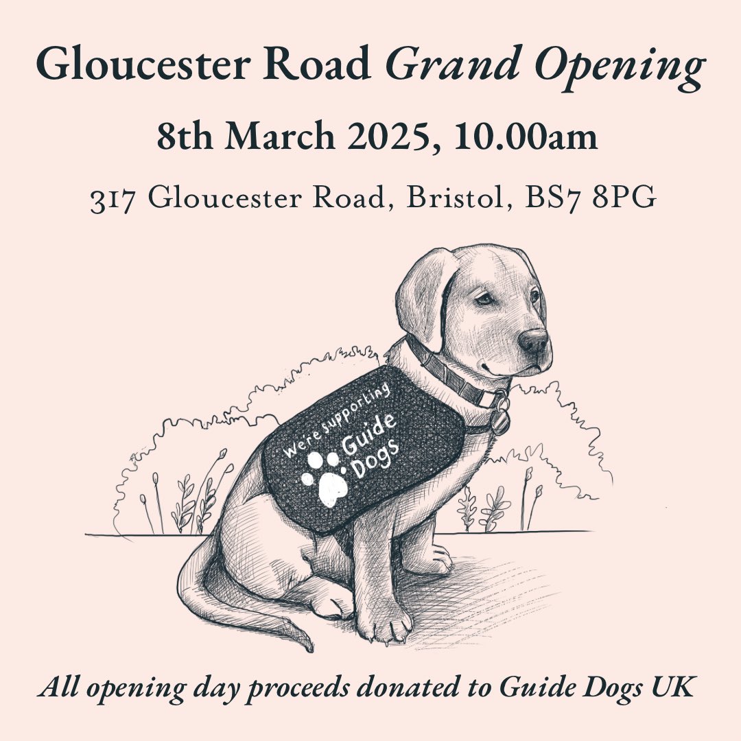 ⭐️ COFFI LAB GLOUCESTER ROAD OPENING SATURDAY 8th MARCH 2025⭐️

ALL OPENING DAY SALES DONATED TO @guidedogsuk 🦮💛☕️🐾

#coffilab #guidedogsuk #charity #fundraising #giving #coffilabdogs #coffeeanddogs #specialitycoffeeshop  #neighbourhoodcoffee #bristol #bristolcoffee