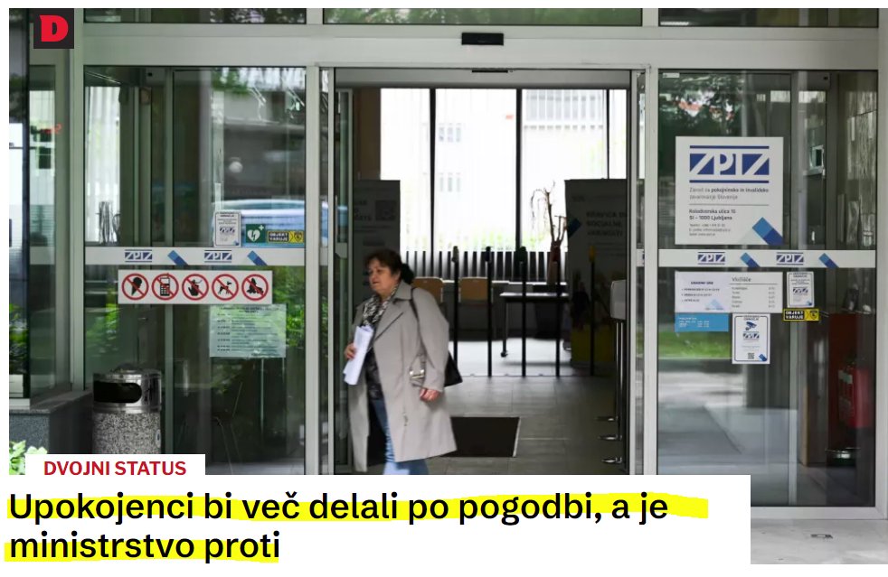 SimonVidmar (@vidmarsimon) on Twitter photo .<a href="/vladaRS/">Vlada Republike Slovenije</a>; naj nekdo od vaših nesposobnežev pojasni, zakaj upokojenci, ki želijo delati ne smejo delati. Zakaj uvažate rajši tuje rodno delavno silo, ker delavcev povsod primanjkuje. .<a href="/vladaRS/">Vlada Republike Slovenije</a>; naj nekdo od vaših nesposobnežev pojasni, zakaj upokojenci, ki želijo delati ne smejo delati. Zakaj uvažate rajši tuje rodno delavno silo, ker delavcev povsod primanjkuje.