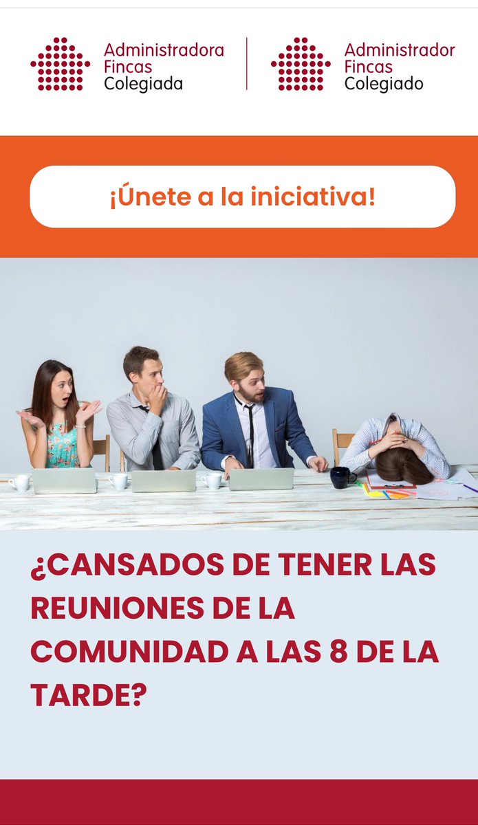 RUIZCAPILLASaf's tweet image. #juntasdepropietarios Cansados de esas juntas intempestivas? Únete a la iniciativa