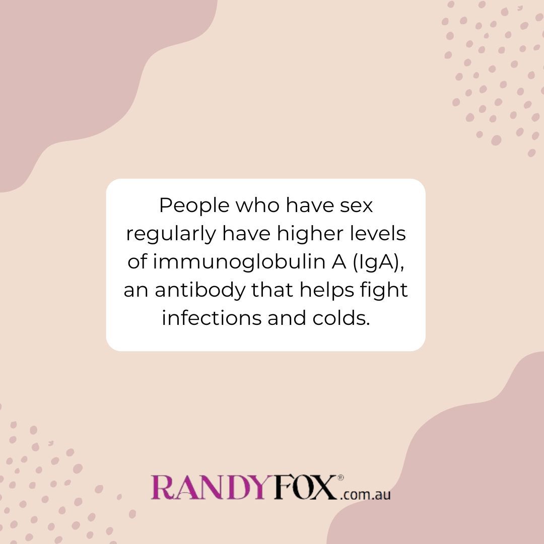 It's good for our immune system! Get to it! 

#randyfox #randyfunfact #sexfacts #sexualhealth #satisfaction #selflove
