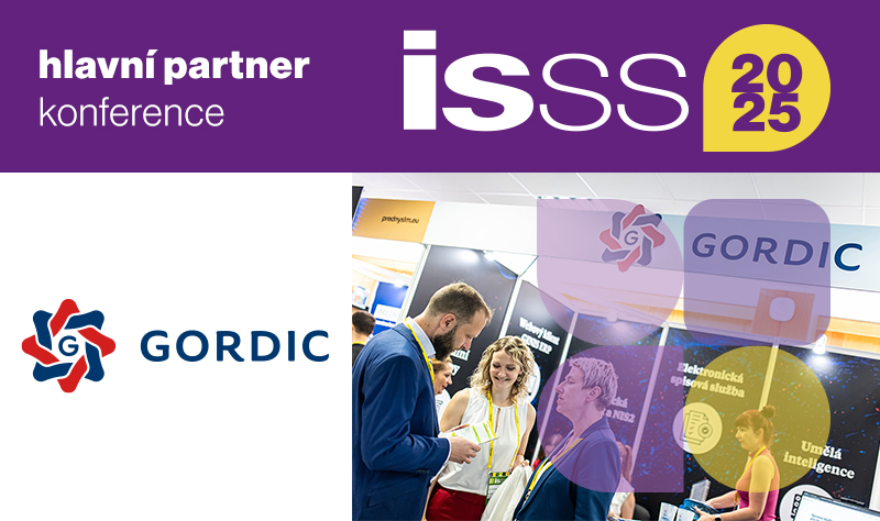 Hlavním 🤝 partnerem konference ISSS 2025 je společnost GORDIC. Děkujeme!
#ISSS2025