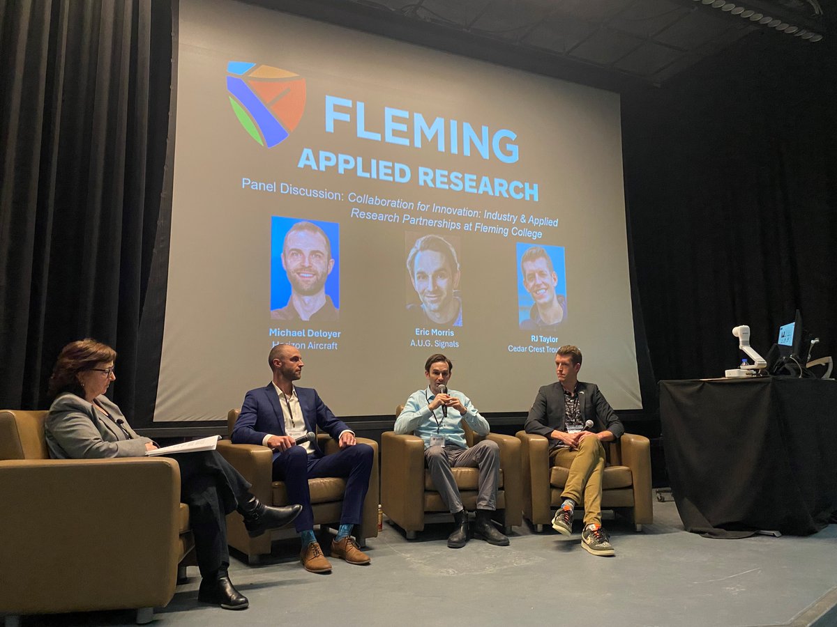 Last week, our Principal Chemical Engineer, Dr. Eric Morris, had the honor of speaking on a “Collaboration for Innovation” panel at the 2025 Applied Research Expo. 
#AUG #TRITON #Watermonitor #AppliedResearch #ResearchExpo #CollaborationForInnovation #CWAT #FlemingCollege