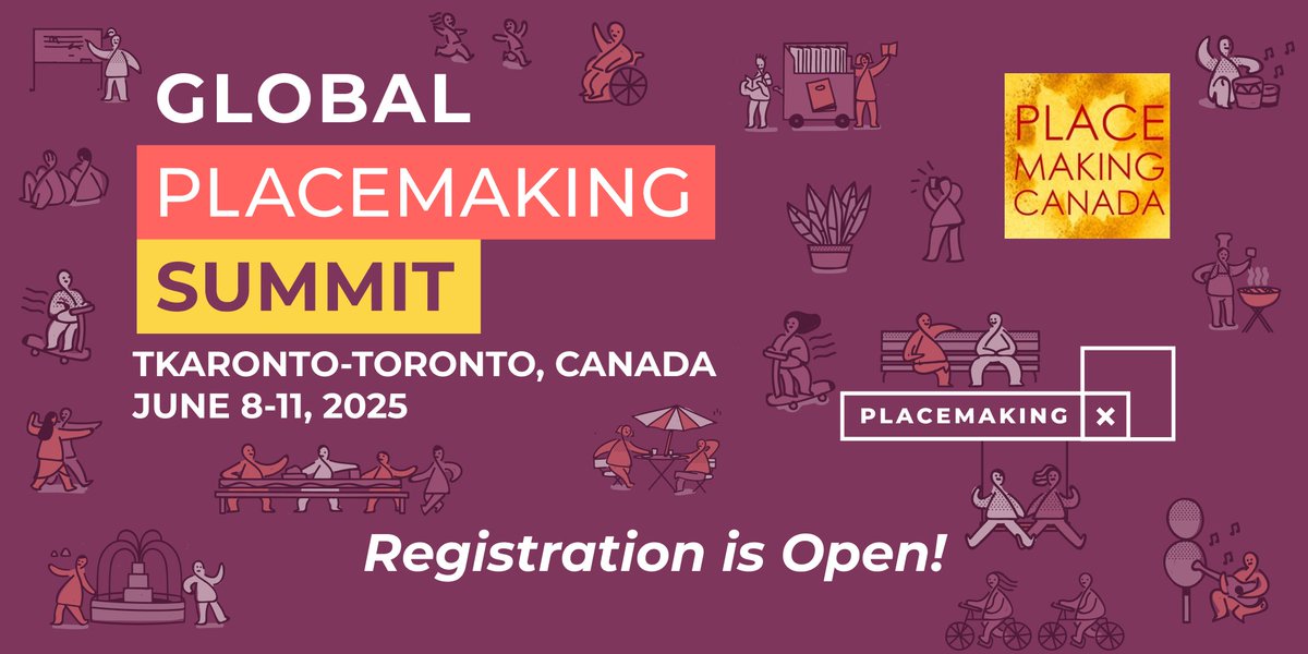 PlacemakingX (@placemakingx) on Twitter photo š Hundreds of #placemaking leaders from around the world will gather, share & organize this June 8th-11th in Toronto, Canada.
Registration is now open for the 2nd #GlobalPlacemakingSummit: placemakingx.org/summit25
Thanks to #PlacemakingCanada host <a href="/place_canada/">Placemaking Canada</a> & local partners š Hundreds of #placemaking leaders from around the world will gather, share & organize this June 8th-11th in Toronto, Canada.
Registration is now open for the 2nd #GlobalPlacemakingSummit: placemakingx.org/summit25
Thanks to #PlacemakingCanada host <a href="/place_canada/">Placemaking Canada</a> & local partners