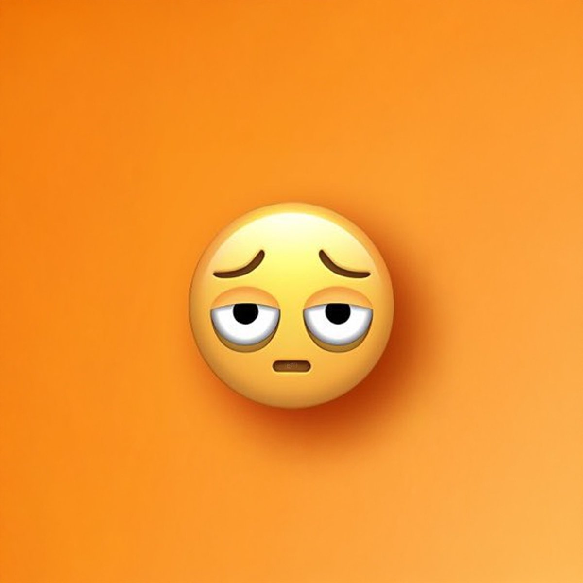 bosunatiklama's tweet image. iPhone'a, bitkin, tükenmiş ve yorgun ruh halini simgeleyen bir emoji ekleniyor.