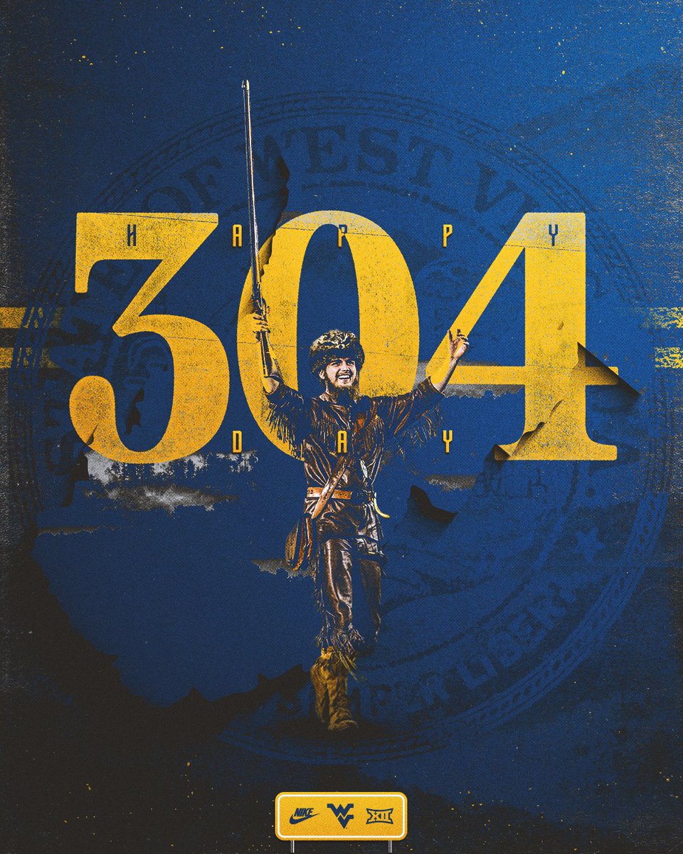 It's 304 Day in Almost Heaven 🌄