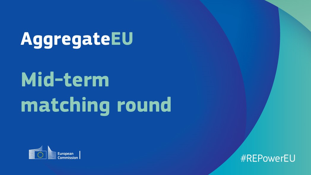Energy4Europe's tweet photo. Following the success of #AggregateEU 1st mid-term round, we are launching a new matching round on 12 March!
It reinforces the EC’s commitment to the phasing-out of Russian fossil fuels.
Companies can subscribe until 10/3 ➡️ https://t.co/kHvX1biDfo
#REPowerEU #EnergySecurity https://t.co/knoybPbuWW
