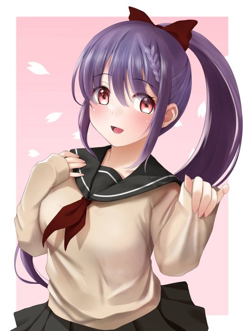 制服イエヤスちゃん♡ 
急いで描きました。
忘れていたわけではありません。
(忘れてた)
ボーっと3月の壁紙描いてたわけではありません。
(ボーっと描いてました)
#イエヤスの日 