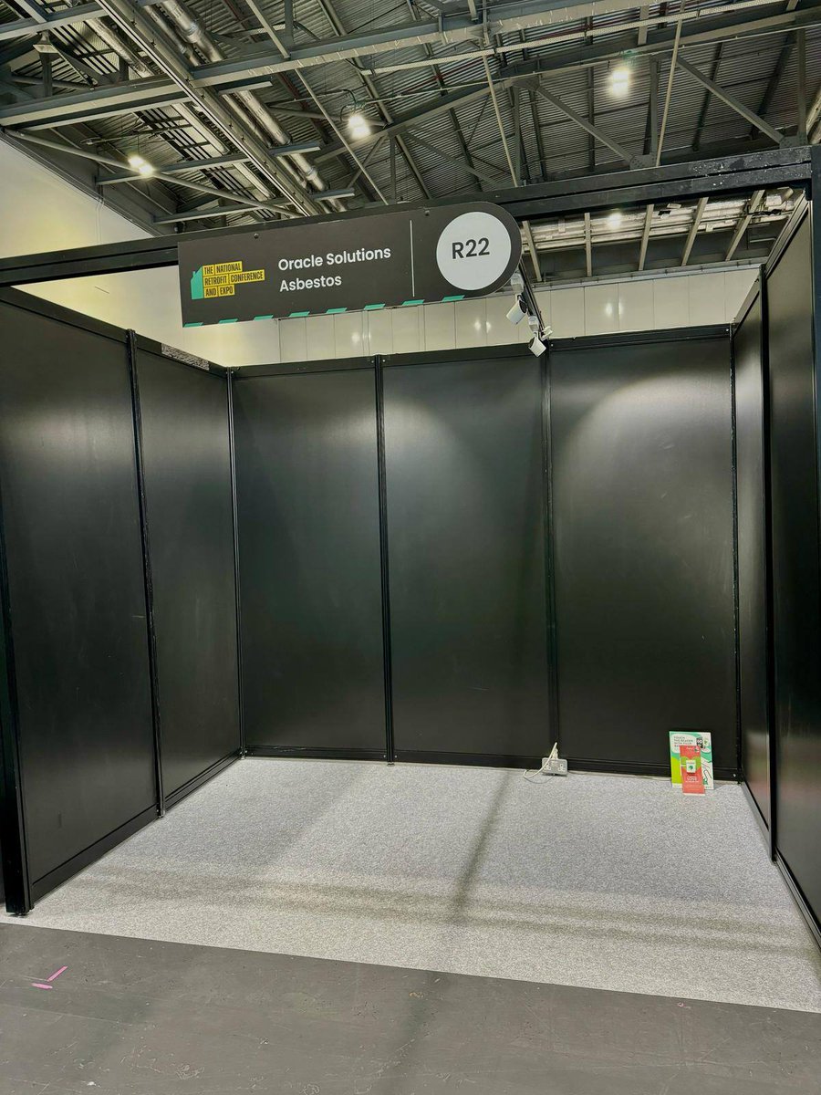 Oracle_Asbestos's tweet image. SWIPE TO CHECK OUT OUR STAND! 👀 

We’re live at the Futurebuild Expo at London ExCeL! 💡

Planning to attend? Stop by Stand R22 for a friendly, no-obligation chat—we’d love to see you!  

#Asbestos #Oracle #Futurebuild #Expo
