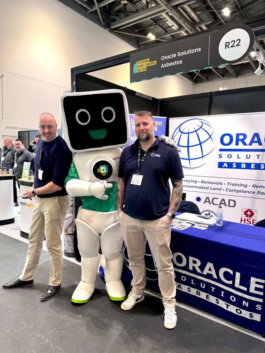 Oracle_Asbestos's tweet image. SWIPE TO CHECK OUT OUR STAND! 👀 

We’re live at the Futurebuild Expo at London ExCeL! 💡

Planning to attend? Stop by Stand R22 for a friendly, no-obligation chat—we’d love to see you!  

#Asbestos #Oracle #Futurebuild #Expo