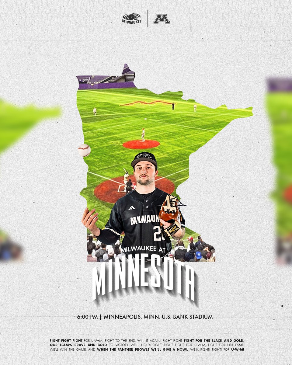 Tuesday Tilt vs. The Golden Gophers

Milwaukee 🆚 Minnesota

🕕 6:00 p.m.
📍 Minneapolis, Minn.
🏟️ US Bank Stadium 
📺📊 mkepanthers.com/coverage

#ForTheMKE | #HLBASE | #MKEBaseball