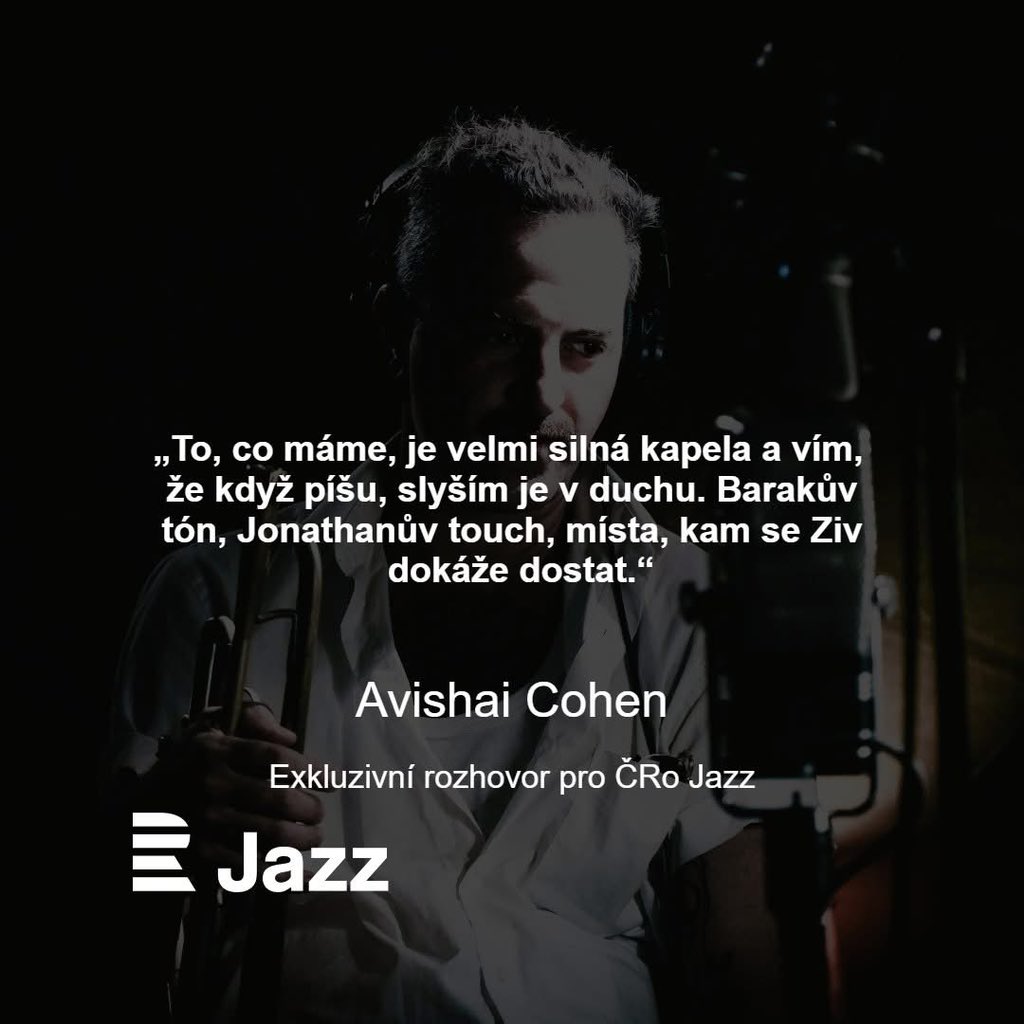 Už jste četli náš profilový rozhovor s trumpetistou Avishai Cohen, nejen o novém albu pro ECM Records? Najdete ho zde: rozhl.as/dG9 

Foto: Sam Harfouche