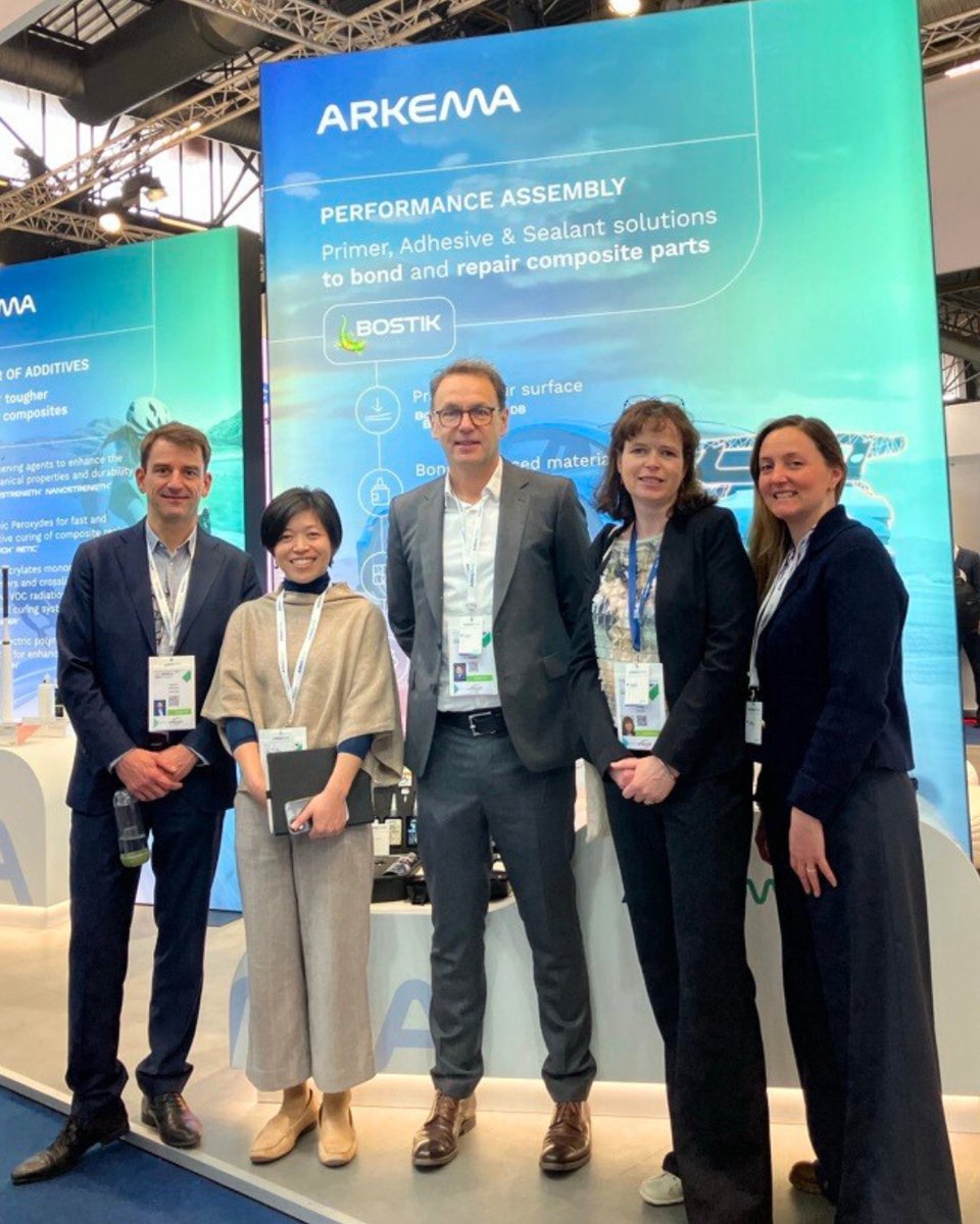 🚀 We’re LIVE at #JECWorld2025!
Join us at <a href="/Arkema_group/">Arkema</a> 's booth (Hall 5A – 5T40) to explore groundbreaking innovations in #composites &amp; #sustainability. Our team is ready to connect, collaborate, and inspire! See you there! 🌍✨