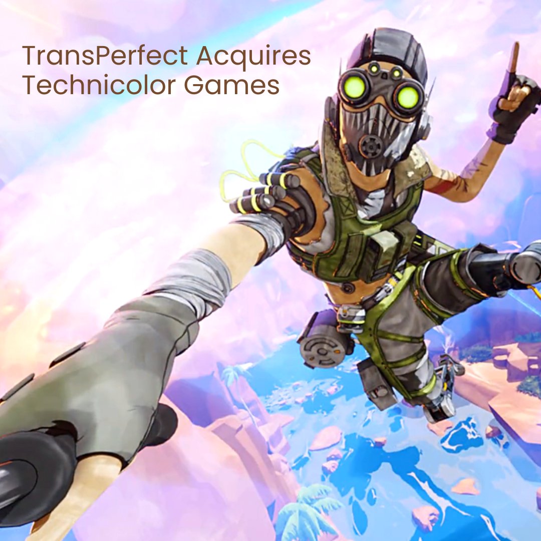 I’m thrilled to welcome Technicolor Games to the <a href="/TransPerfect/">TransPerfect</a> family!

With a legacy of excellence in art, animation, VFX, and cinematics, Technicolor Games has played a pivotal role in shaping some of the biggest AAA titles, collaborating with industry giants like Electronic