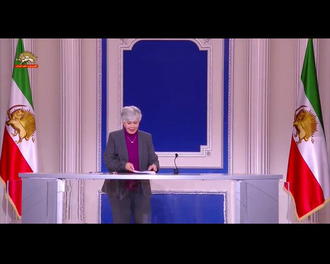 NikoOmidi's tweet photo. لیندا چاوز
@chavezlinda

#مريم_رجوى من نمی‌توانم نمونه‌ای شایسته تر از جایگزینی حکومتی که توسط یک زن رهبری می‌شودبا زن‌ستیزترین و ضدزن‌ترین رژیم تاریخ مدرن نمی‌توان تصور کرد.   #IStandWithMaryamRajavi #زن_مقاومت_آزادی https://t.co/jx6B1uPrP5