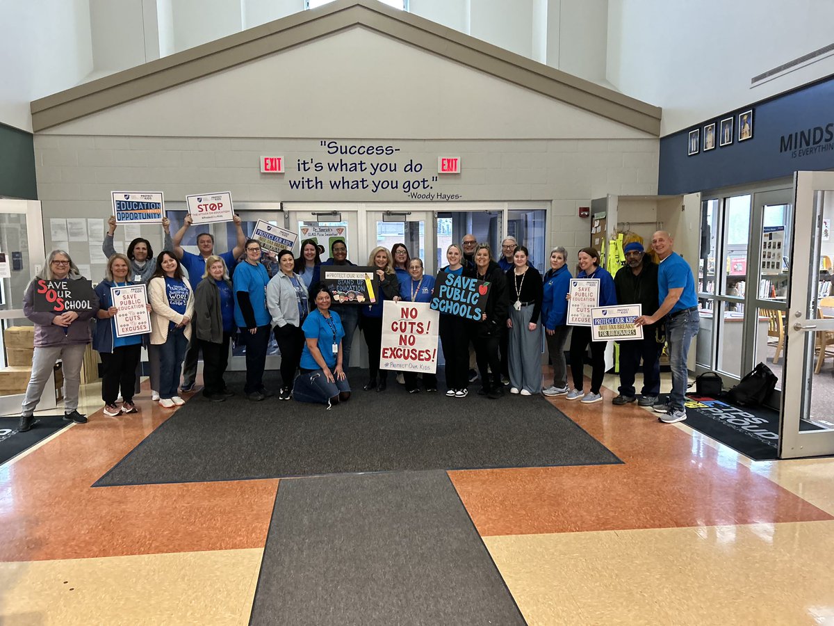 Thank you TFT leaders and all Oakdale staff for promoting kids and public education. You make a difference everyday! <a href="/OFTunion/">Ohio Fed. of Teachers</a> <a href="/AFTunion/">AFT</a> #ProtectOurKids