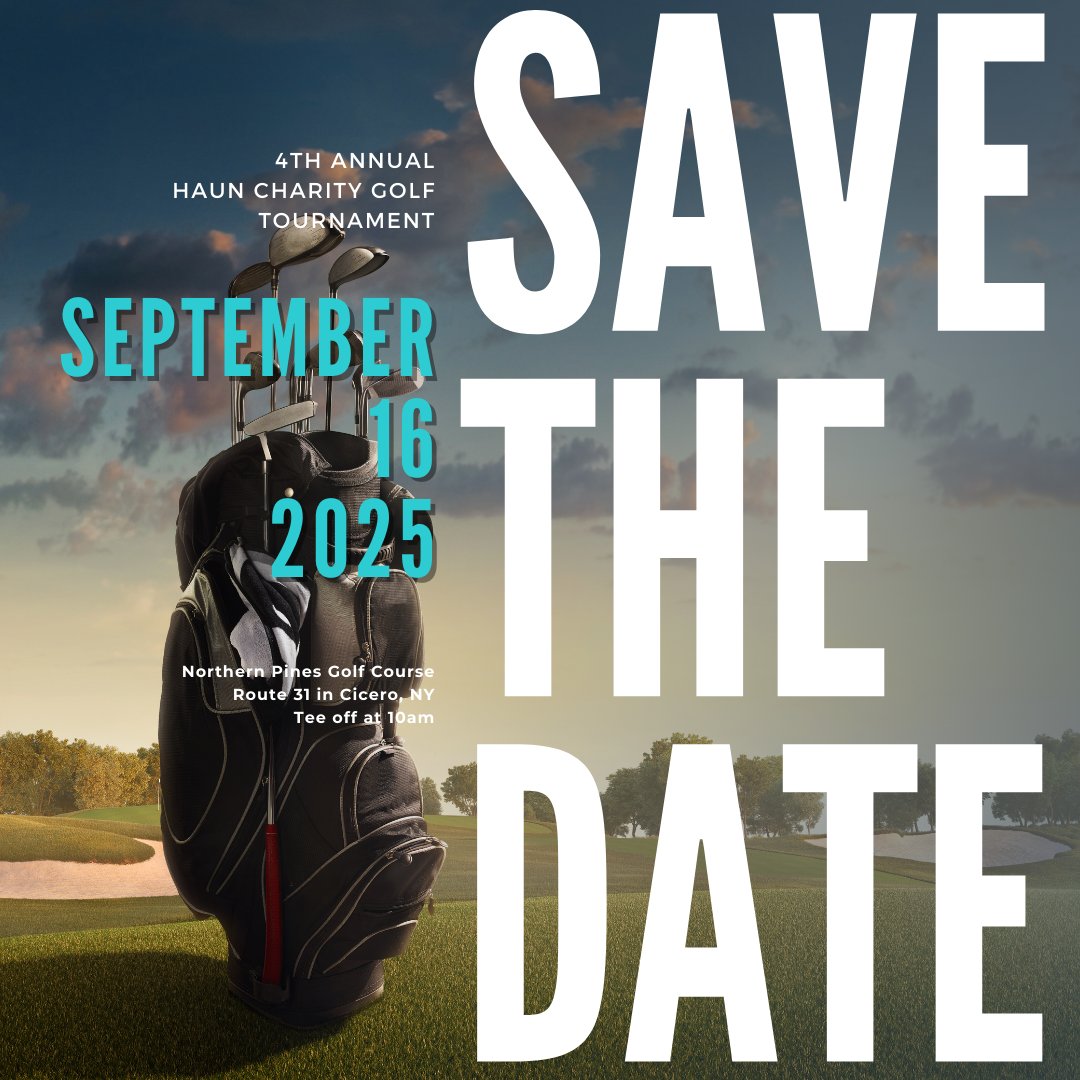 ⛳ SAVE THE DATE!     Sept. 16th, 2025

Sponsorship opportunities and registration info coming soon!

@davidsrefuge
David's Refuge
#haunweldingsupply #haunweldingsupplyandspecialtygases #haunspecialtygases
#charitygolftournament #caringforthecaregiver #davidsrefuge #savethedate