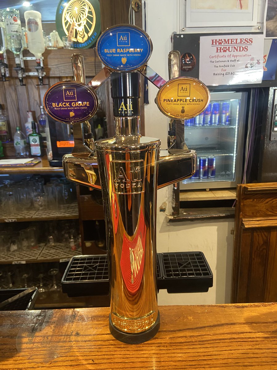 It’s <a href="/BlackpoolFC/">Blackpool FC</a> under the lights tonight 🍊 get yourselves in pre match and try out our new AU on tap. 3 great flavours and deals are available as well 🍸