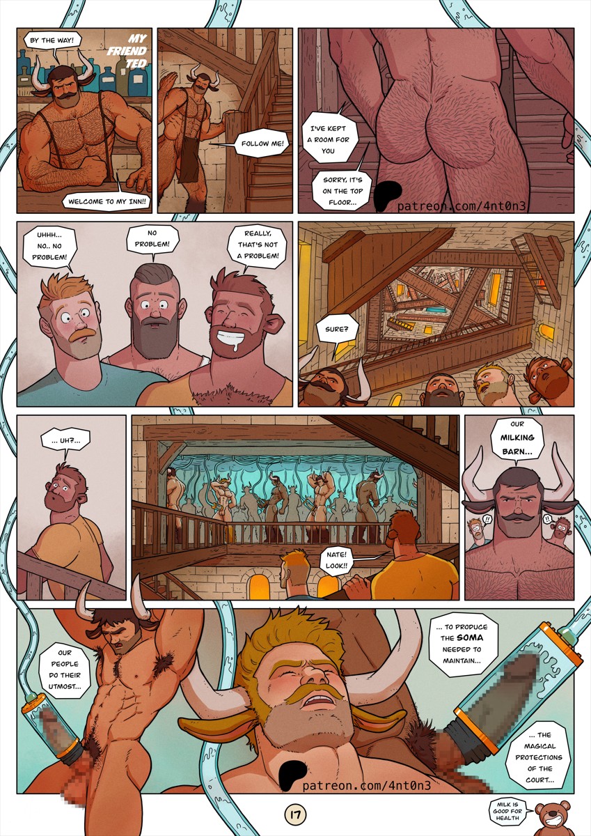 My Friend Ted -- Page 17 -- The milking barn !