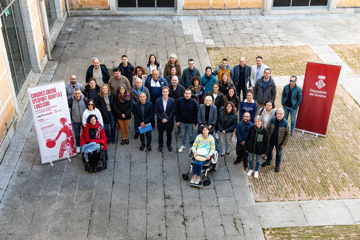 Diputació de Girona (@diputaciogirona) on Twitter photo ✅Presentem el 1⃣r Congrés Gironí de l'Esport Adaptat i Inclusiu, organitzat per la #DdGi amb el suport de <a href="/Girona_Cat/">Ajuntament de Girona</a> i <a href="/esportcat/">Esports</a>.
🗓️26 i 27 d'abril
📍 <a href="/casadeculturagi/">Casa Cultura Girona</a> i centre de #Girona
♿️Amb taules rodones, tallers i experiències gratuïtes per a tots els agents ✅Presentem el 1⃣r Congrés Gironí de l'Esport Adaptat i Inclusiu, organitzat per la #DdGi amb el suport de <a href="/Girona_Cat/">Ajuntament de Girona</a> i <a href="/esportcat/">Esports</a>.
🗓️26 i 27 d'abril
📍 <a href="/casadeculturagi/">Casa Cultura Girona</a> i centre de #Girona
♿️Amb taules rodones, tallers i experiències gratuïtes per a tots els agents