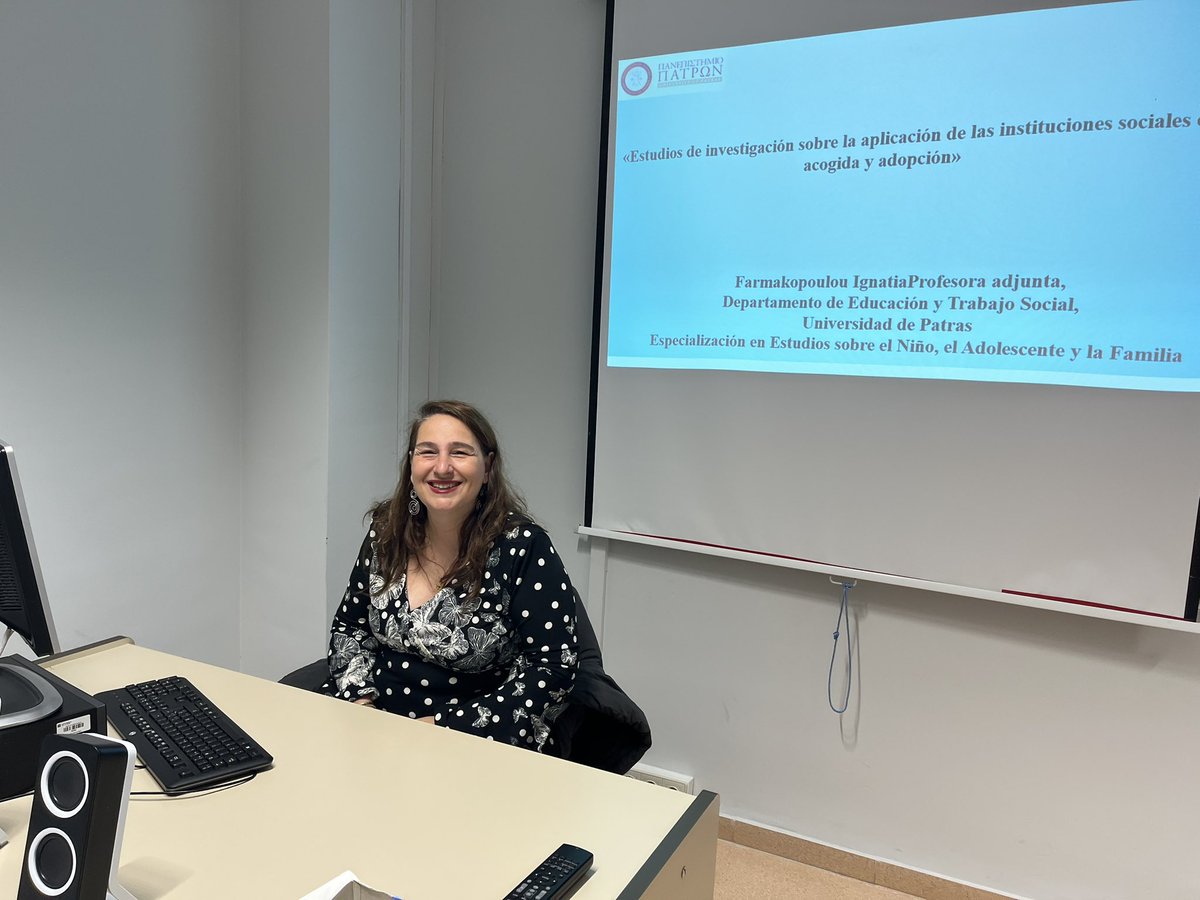 Cátedra Unesco (@unescour) on Twitter photo Hoy hemos tenido un seminario sobre acogimiento de menores, de la mano de la profesora, Ignatia Farmakopoulou, que nos visita desde la universidad de Patras (Grecia) <a href="/upatras/">University of Patras</a> <a href="/EUErasmusPlus/">Erasmus+</a> Gracias por tus aportaciones y debate generado en <a href="/unirioja/">Universidad de La Rioja</a> Hoy hemos tenido un seminario sobre acogimiento de menores, de la mano de la profesora, Ignatia Farmakopoulou, que nos visita desde la universidad de Patras (Grecia) <a href="/upatras/">University of Patras</a> <a href="/EUErasmusPlus/">Erasmus+</a> Gracias por tus aportaciones y debate generado en <a href="/unirioja/">Universidad de La Rioja</a>