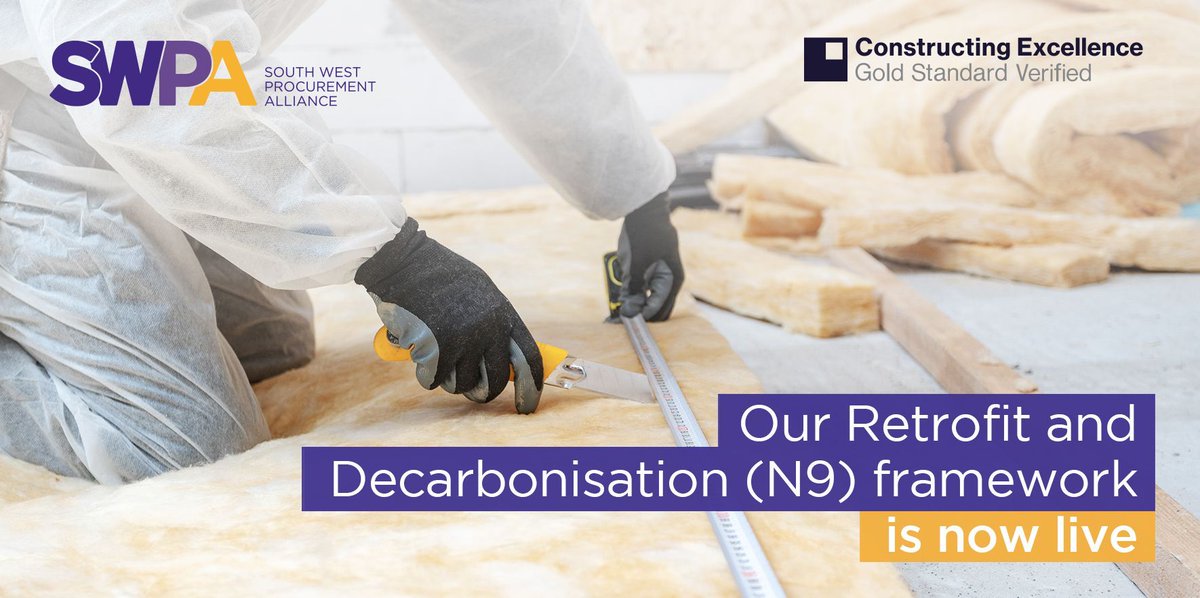 Our Retrofit and Decarbonisation (N9) framework is now live!  

We’re delighted to announce that our Retrofit and Decarbonisation (N9) framework is now live.

Learn more about the framework and how it can support your retrofit requirements, click here: buff.ly/4hTtwDr