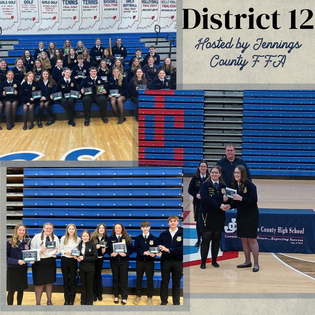 This past week, Districts 5, 11, and 12 hosted their district conventions, bringing together FFA members to showcase their skills and leadership. Congratulations to all the members who participated in these contests and demonstrated their dedication to excellence!