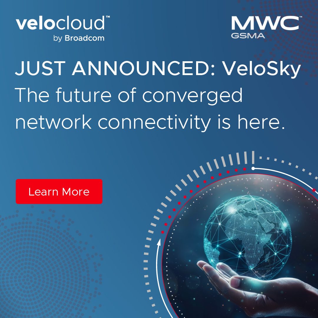 We are very pleased to unveil VeloSky, the VeloCloud enhanced fixed wireless access solution for our service provider partners. It is a true single-appliance converged connectivity platform with a host of benefits for both CSPs and their customers. #MWC25 bit.ly/4kzM7Gv