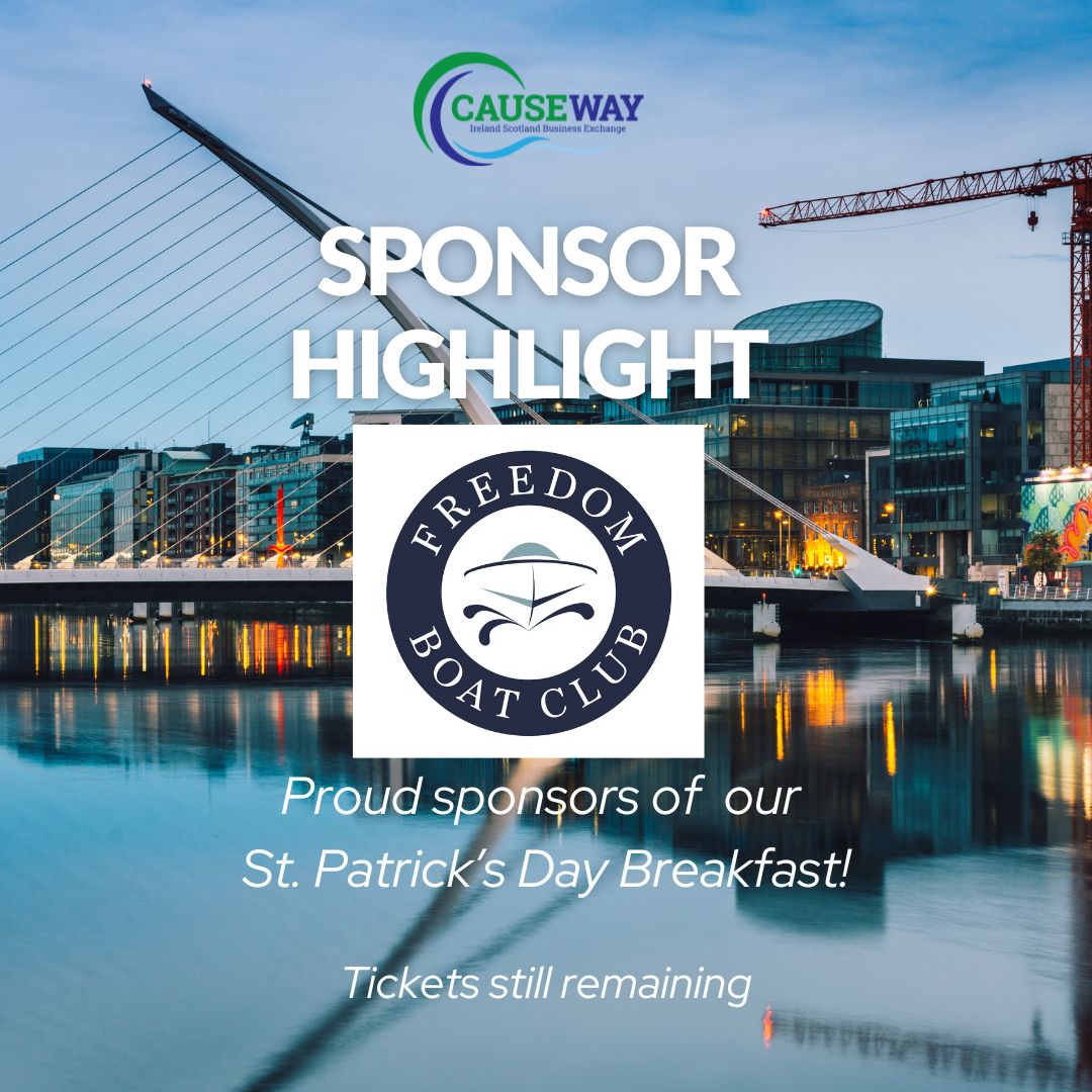 CausewayXchange (@causewayxchange) on Twitter photo Less than 2 weeks to go until our St. Patrick’s Day Networking Breakfast! ☘️
We’re thrilled to announce a second sponsor for the event – Freedom Boat Club Loch Lomond!
🎟️ Final tickets remaining – don’t miss out! Get yours now before they’re gone. ⬇️
buff.ly/D7AIydb Less than 2 weeks to go until our St. Patrick’s Day Networking Breakfast! ☘️
We’re thrilled to announce a second sponsor for the event – Freedom Boat Club Loch Lomond!
🎟️ Final tickets remaining – don’t miss out! Get yours now before they’re gone. ⬇️
buff.ly/D7AIydb