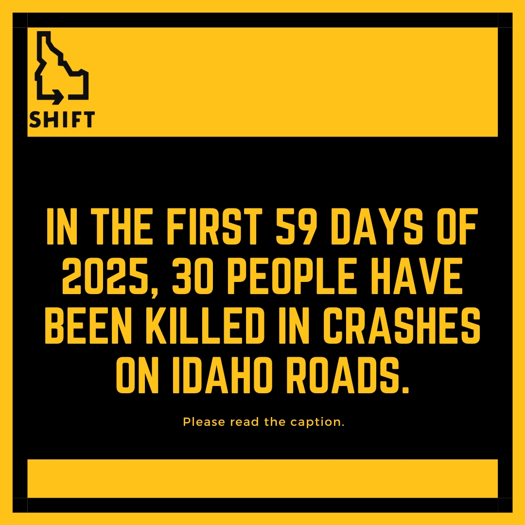 In the first 59 days of 2025, 30 people have been killed in crashes on Idaho roads. This is  tragic and preventable. 

✅ Slow down
✅ Buckle up
✅ Drive sober
✅ Stay focused

Every choice behind the wheel matters. Let’s make Idaho’s roads safer. #DriveWellIdaho