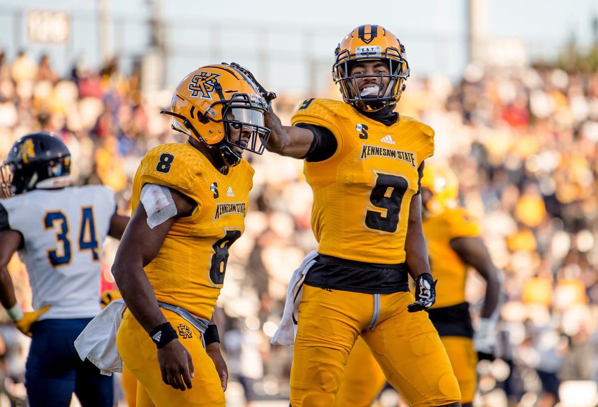 TJ Turner 3⭐️ DB (@thetjturner) on Twitter photo #AGTG Blessed to receive an offer from Kennesaw State!! #goowls <a href="/eastmang6/">Granville Eastman</a> <a href="/Coach_bjones44/">State Champ Jones</a> <a href="/Peeps_a_fool/">Coach Peeps🍀✨💍</a> <a href="/ReggieWhite90/">Reggie White ΦΒΣ ETA🤘🏾🤘🏾🤘🏾 9-0</a> <a href="/Rivals/">Rivals</a> <a href="/adamgorney/">Adam Gorney</a> <a href="/RivalsFriedman/">Adam Friedman</a> <a href="/MohrRecruiting/">Brian Mohr</a> <a href="/247recruiting/">247Sports Recruiting</a> <a href="/BrianDohn247/">BrianDohn247</a> <a href="/EdOBrienCFB/">EdOBrienCFB</a> <a href="/Coach_Coates32/">JC</a> <a href="/kennesawstfb/">Kennesaw State Football</a> #AGTG Blessed to receive an offer from Kennesaw State!! #goowls <a href="/eastmang6/">Granville Eastman</a> <a href="/Coach_bjones44/">State Champ Jones</a> <a href="/Peeps_a_fool/">Coach Peeps🍀✨💍</a> <a href="/ReggieWhite90/">Reggie White ΦΒΣ ETA🤘🏾🤘🏾🤘🏾 9-0</a> <a href="/Rivals/">Rivals</a> <a href="/adamgorney/">Adam Gorney</a> <a href="/RivalsFriedman/">Adam Friedman</a> <a href="/MohrRecruiting/">Brian Mohr</a> <a href="/247recruiting/">247Sports Recruiting</a> <a href="/BrianDohn247/">BrianDohn247</a> <a href="/EdOBrienCFB/">EdOBrienCFB</a> <a href="/Coach_Coates32/">JC</a> <a href="/kennesawstfb/">Kennesaw State Football</a>