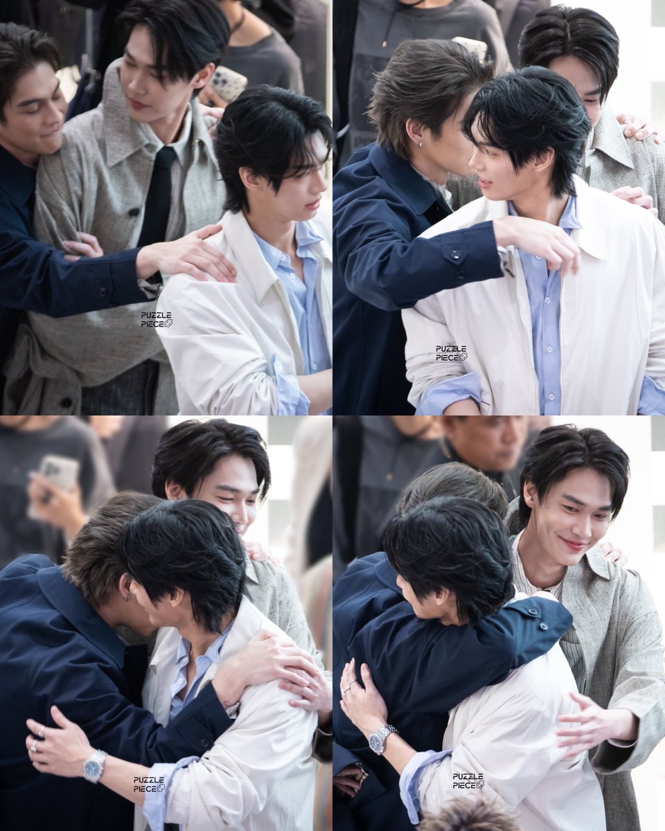 แล้วไบร์ทคือเม้มปากแล้วเอื้อมสุดแขนไปแตะไหล่น้อง ให้มากอด แล้วน้องดิวคือผู้เห็นเหตุการ์ณทุกอย่าง