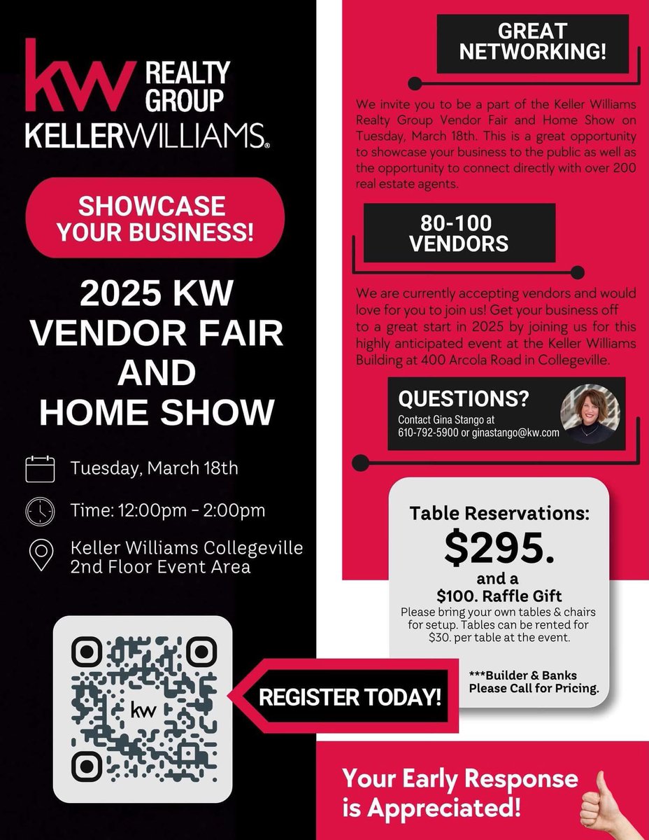 teresekw's tweet image. Great opportunity to get in front of over 150 Real Estate agents. Who wants a table, it’s a great event. #vendorfair #homeshow #supportlocal