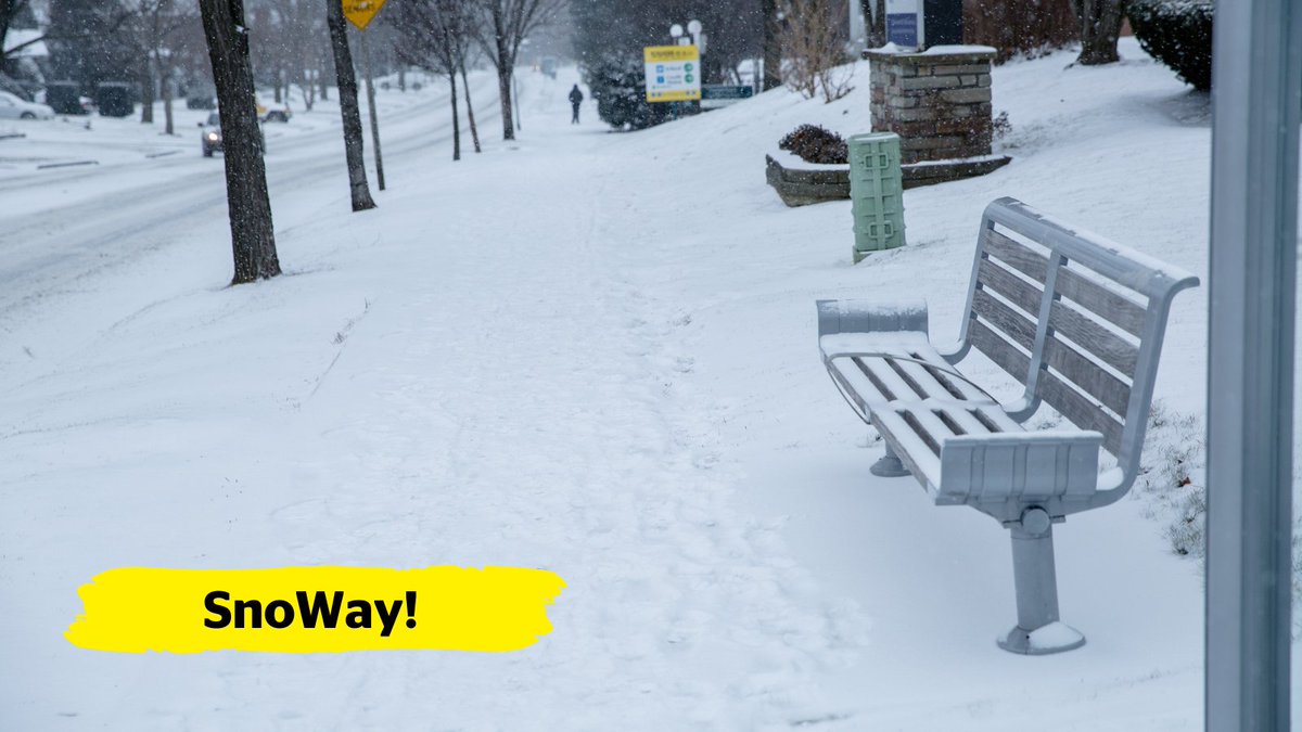 For people who are blind, Deafblind or have low vision, snowy walkways can mean: unsafe travel, missing work, school, or appointments; feelings of isolation. 

Say “#SnoWay” to barriers this winter and help make your community accessible for everyone. ow.ly/JHYw50UCQsc